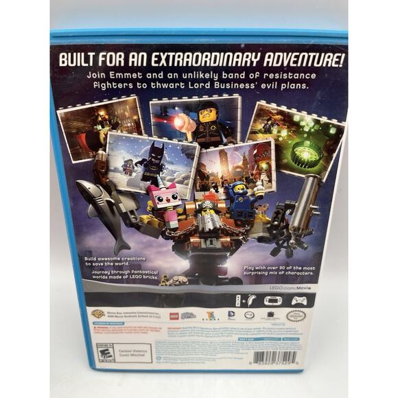 The LEGO Movie Videogame Nintendo Wii U Complete in Box CIB - Picture 2 of 7
